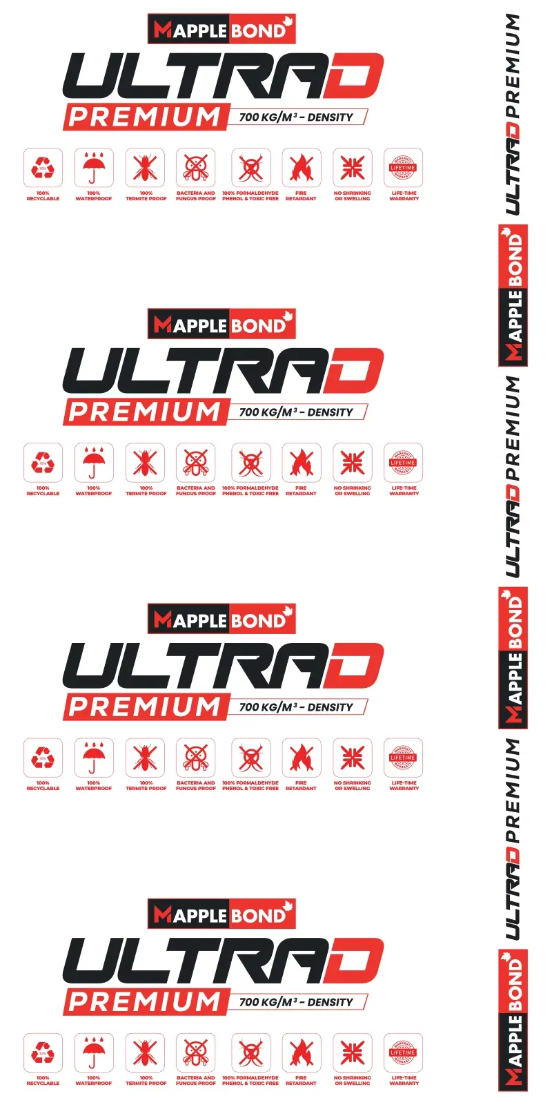 MappleBond Ultra D Premium PVC Foam Board