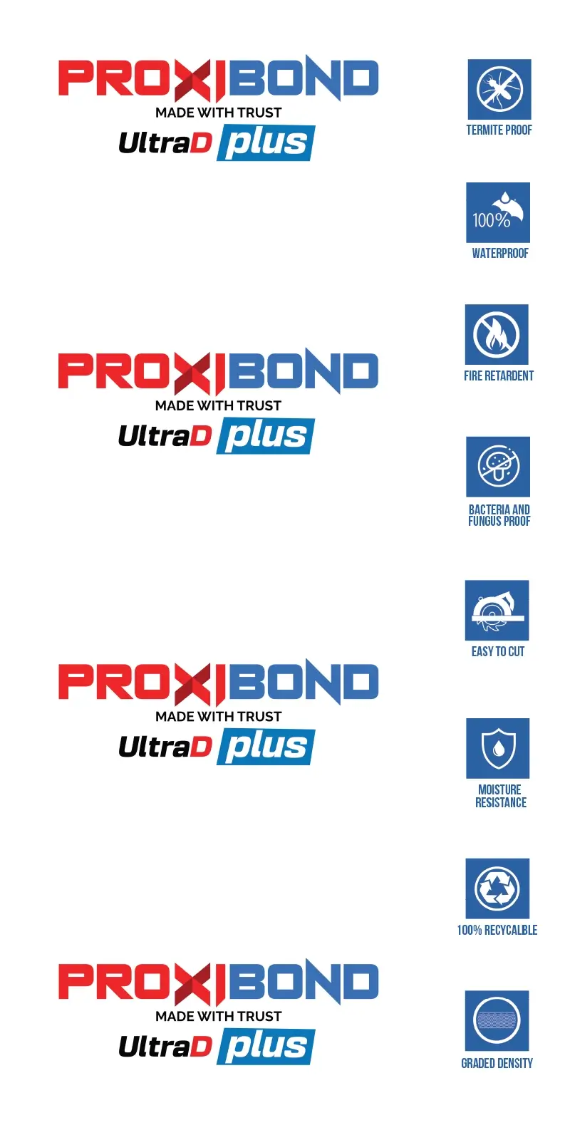 ProxiBond Ultra D Plus PVC Foam Board