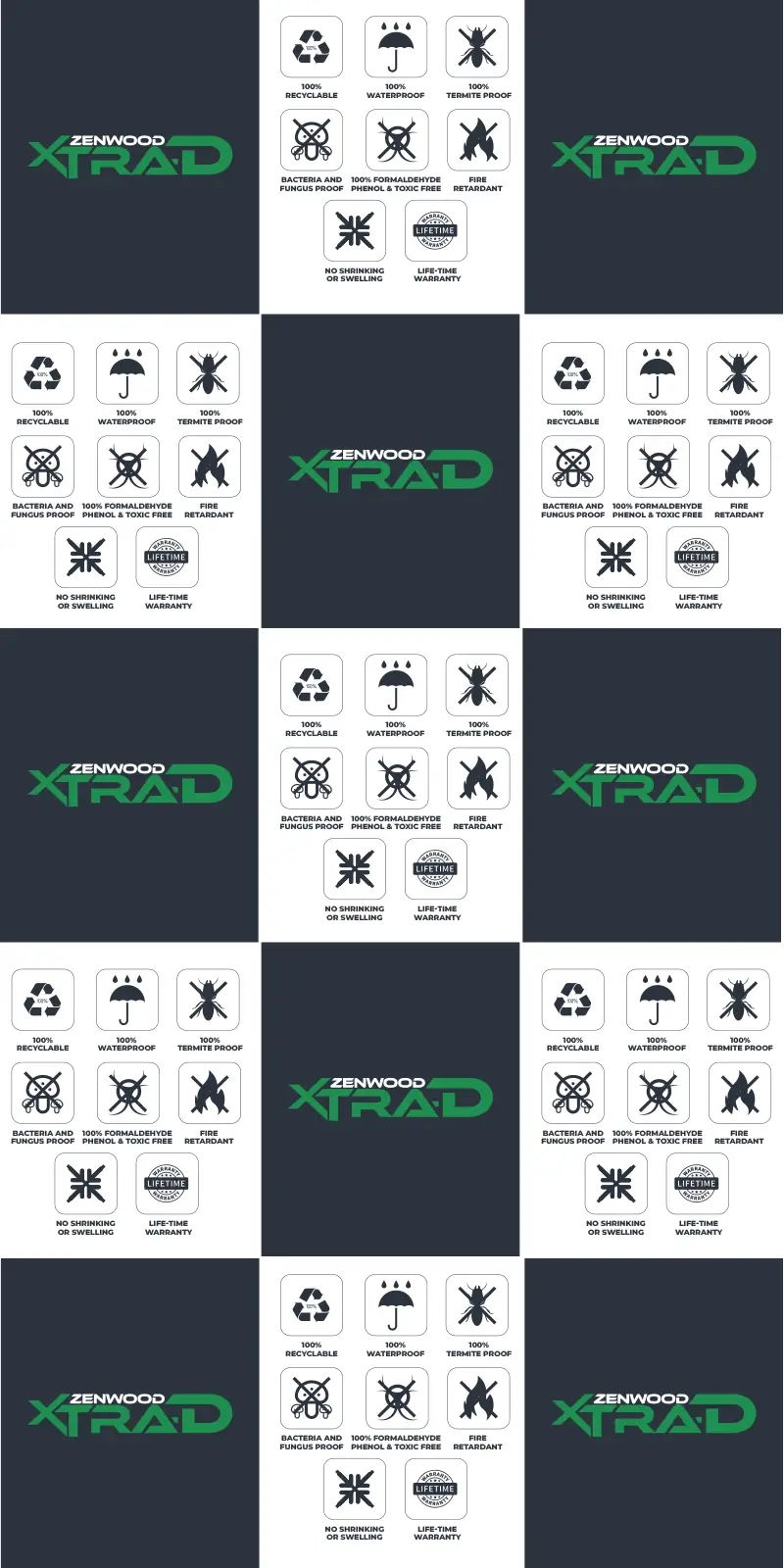 Zenwood XtraD PVC Foam Board